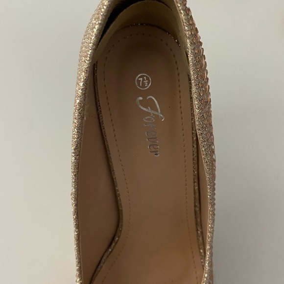 rose gold sparkly heels - Picture 11 of 11